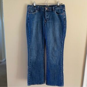 VIN Old Navy the sweetheart blue jean Size 8 Short Stretch Classic Rise Boot Cut
